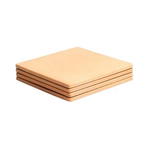 Square ThermaBond Mini Baking, 4 piece Pizza Stones