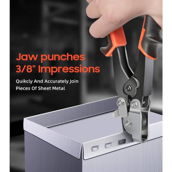 Laybus High Quality Steel Snap Lock Punch for Sheet Metal, Vinyl