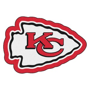 NFL - Kansas City Chiefs Mascot Mat 36 in. x 24.5 in. Indoor Area Rug