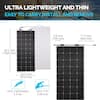 Renogy 175-Watt 12-Volt Extremely Flexible Ultra-Thin and Light Weight  Monocrystalline Solar Panel for RVs and Boats RNG-175DB-H - The Home Depot