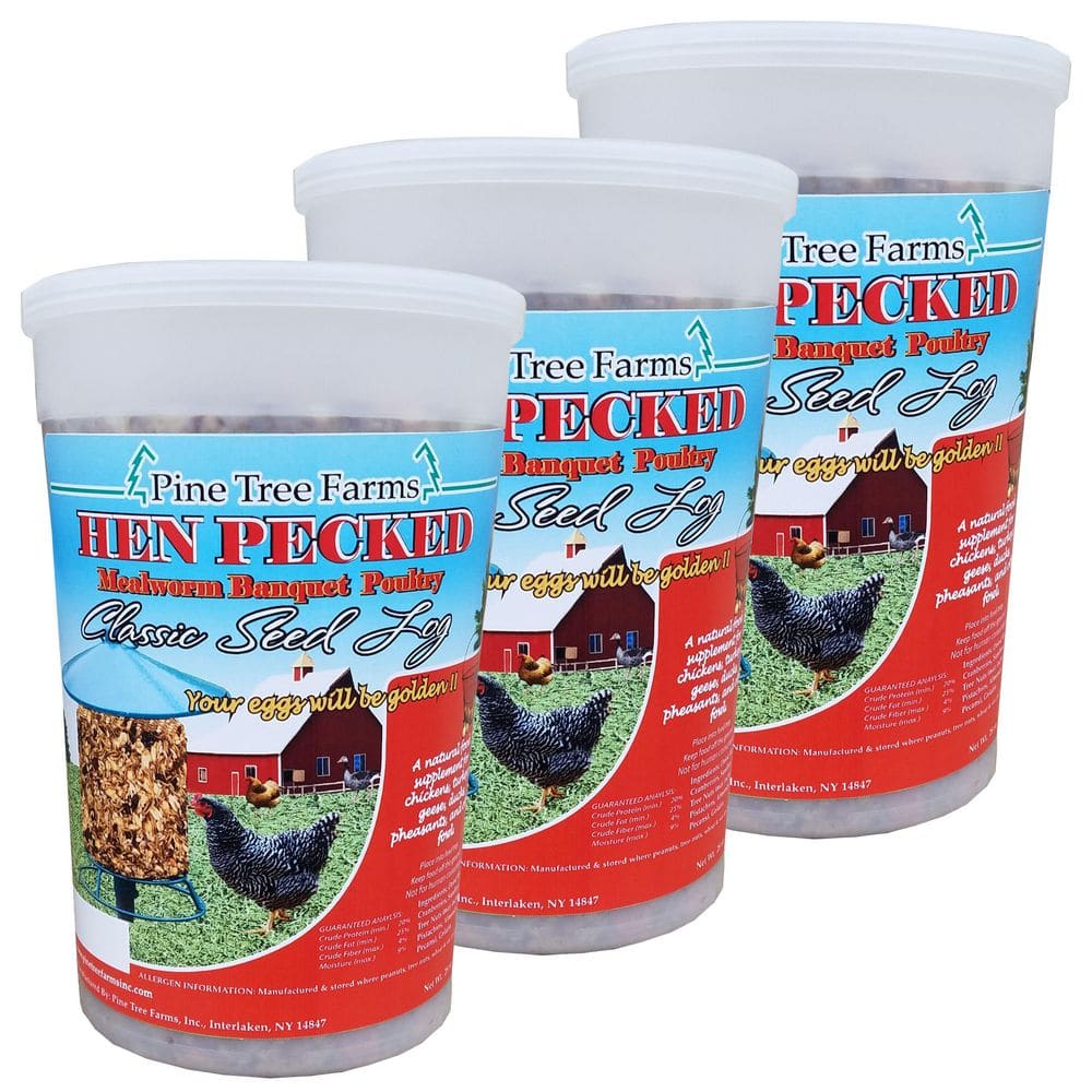 28 oz. Hen Pecked Classic Bird Seed Food Log (3-Pack) price history on PriceWatchPro