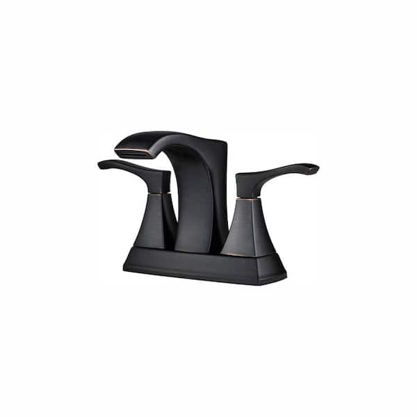 Reviews for Pfister Venturi 4 in. Centerset 2Handle Bathroom Faucet in