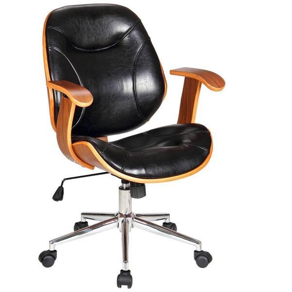 Boraam Rigdom Black Office Chair