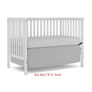 White Solid Wood Crib