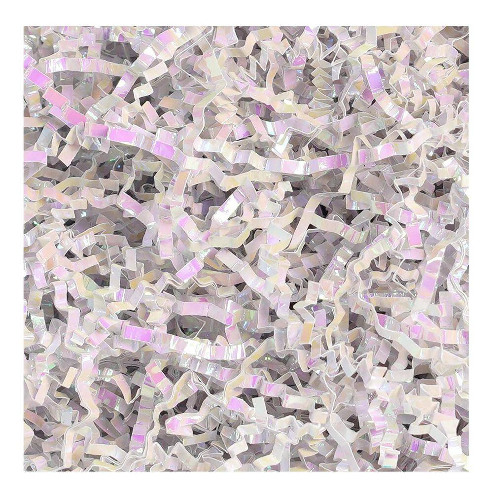 1 lb. Crinkle Cut Paper Shred Filler Recyclable Confetti Raffia Grass Shiny Shred for Easter Baskets Creative Decor price history on PriceWatchPro