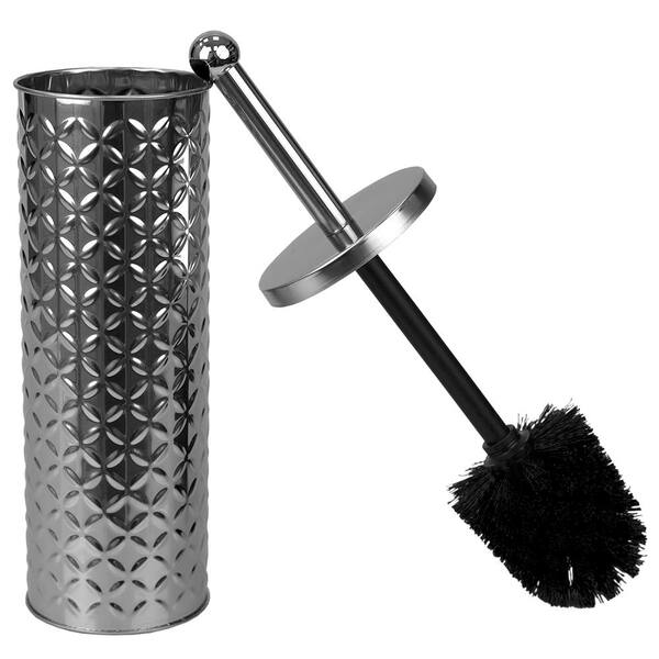Stainless Steel Toilet Brush And Holder Set Home Bathroom Cleaning Tool MP 