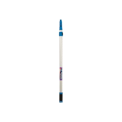 6 ft. Aluminum Telescopic Pole with Connect and Clean Locking Cone and Quick-Flip Clamps