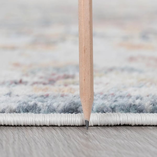 Reina Oriental Cream 3 ft. x 10 ft. Indoor Runner Rug
