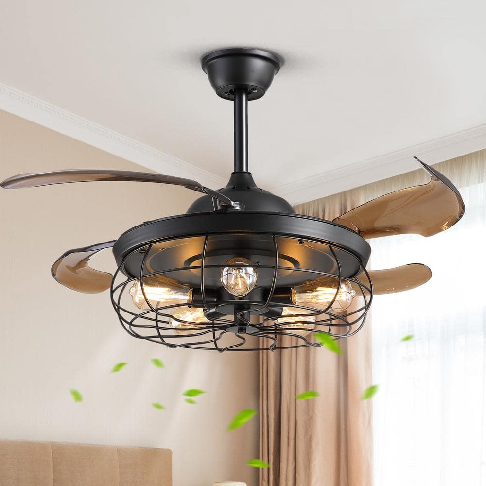 Light Retractable Ceiling Fan Hd Fsd