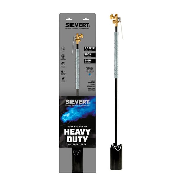 SIEVERT Heavy-Duty Outdoor Torch (Fuel Not Included)