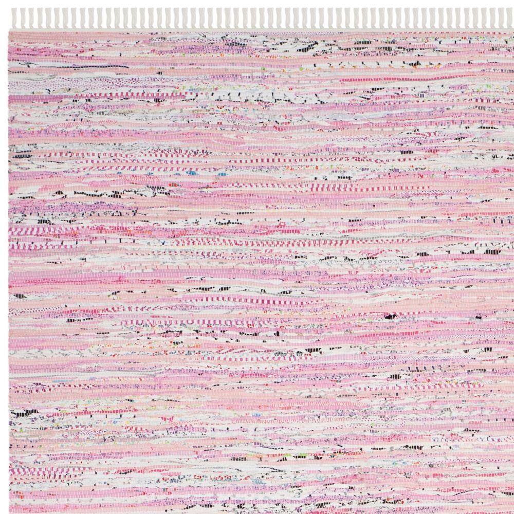 Handwoven Charm Red Cotton Flatweave 5' x 7' Area Rug