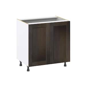 Lincoln Chestnut Solid Wood Assembled Base Kitchen Cabinet with Full High Door (33 in. W X 34.5 in. H X 24 in. D)