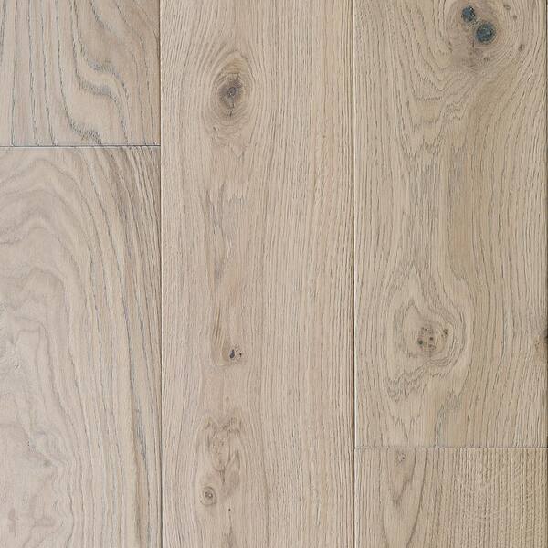 Malibu Wide Plank Mavericks French Oak 3/8 in. T x 6.5 in. W Click Lock Wire Brushed Engineered Hardwood Flooring (945.6 sqft/pallet) CXS