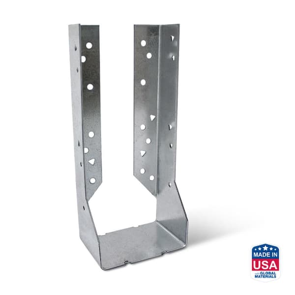 Simpson Strong-Tie HUC Galvanized Face-Mount Concealed-Flange Joist Hanger for 4x10 Nominal Lumber
