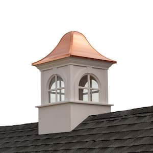 Smithsonian Washington Vinyl Cupola with Copper Roof 30 in. x 50 in.