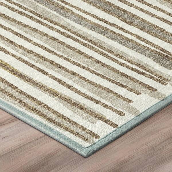 Chantille Machine Washable Indoor/Outdoor Abstract ACN3045 Ivory 2 ft. x 3 ft. Accent Rug