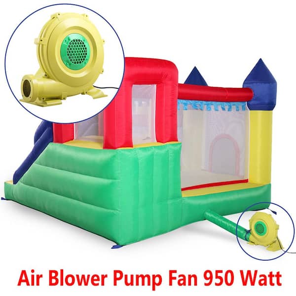 950W 1.25HP Inflatable Bounce House Jumper Castle Air Blower Fan Motor Pump 