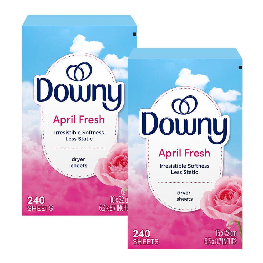 Downy April Fresh Scent Dryer Sheets (240-Count) (2-Pack
