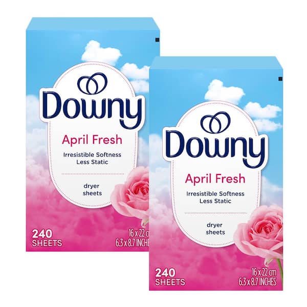 April Fresh Scent Dryer Sheets (240-Count) (2-Pack)