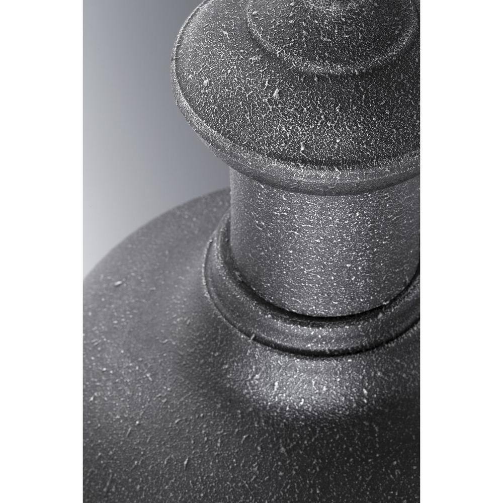 Brookside Black Textured Metal LED Outdoor Wall Lantern