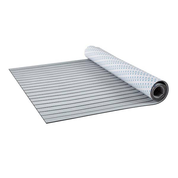 Boat Flooring, EVA Foam Boat Decking 94.5 in. x 45.7 in. Non-Slip Self-Adhesive Flooring, 29.9 sq. ft. Marine Carpet