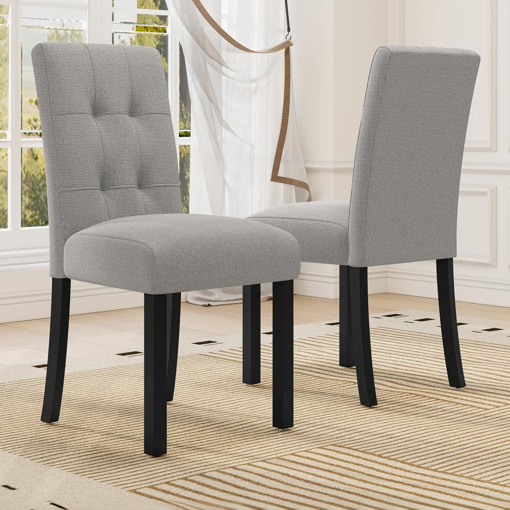 Gray Upholstered Dining Chairs 4 of Chairs Included price history on PriceWatchPro