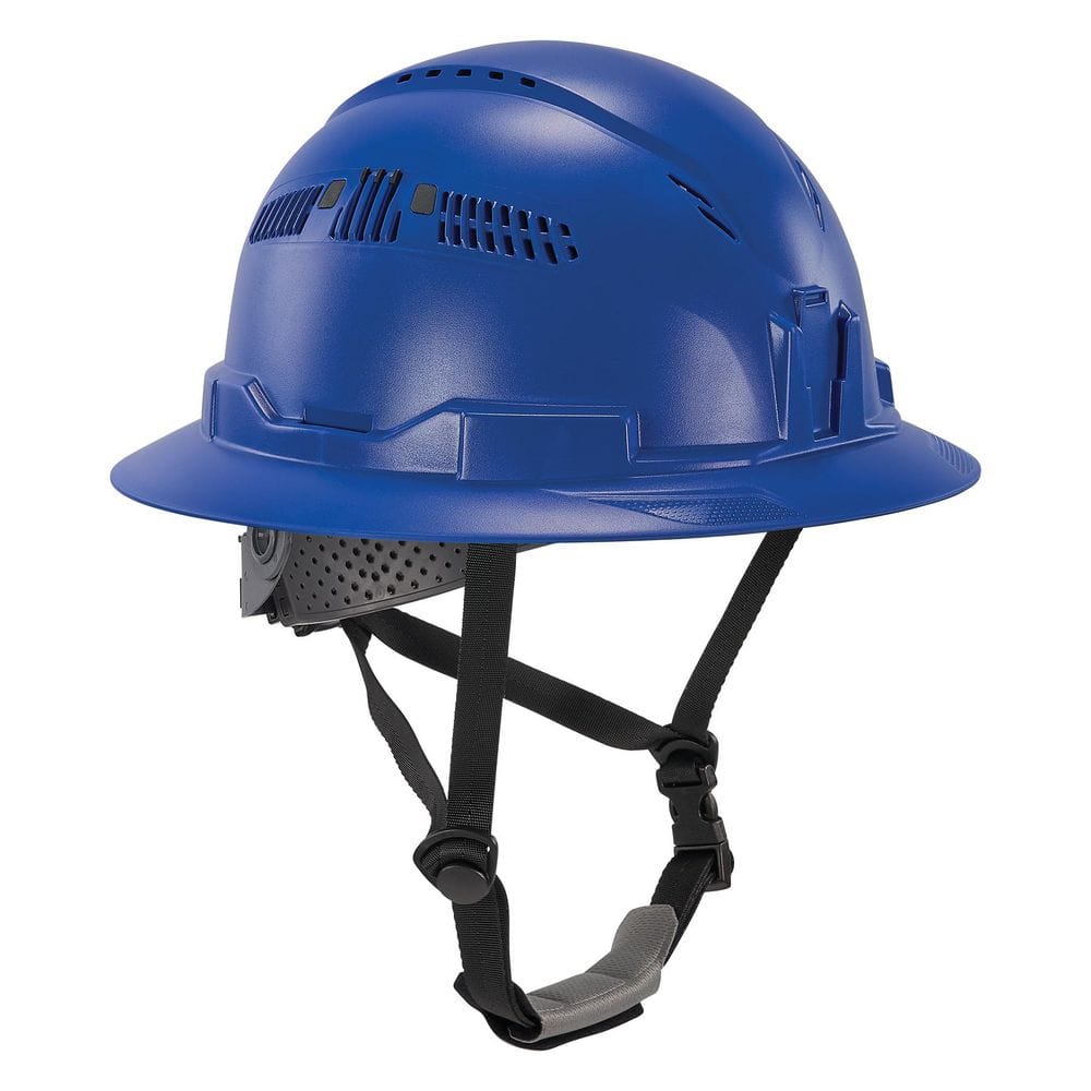Ergodyne Skullerz Vented Full Brim Blue Type 2, Class C - Safety