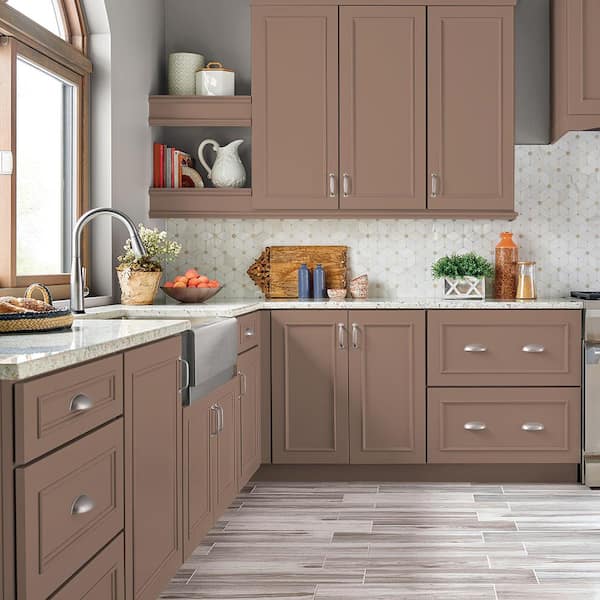 1 qt. #PPU3-14 Tribal Pottery Satin Enamel Interior/Exterior Cabinet, Door & Trim Paint