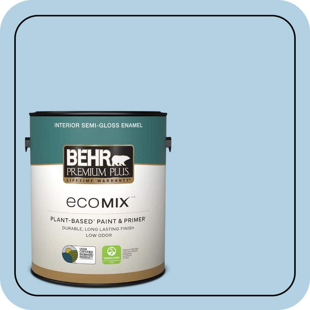 1 gal. #560C-3 Holiday Road Semi-Gloss Enamel EcoMix Plant-Based Interior Paint & Primer price history on PriceWatchPro