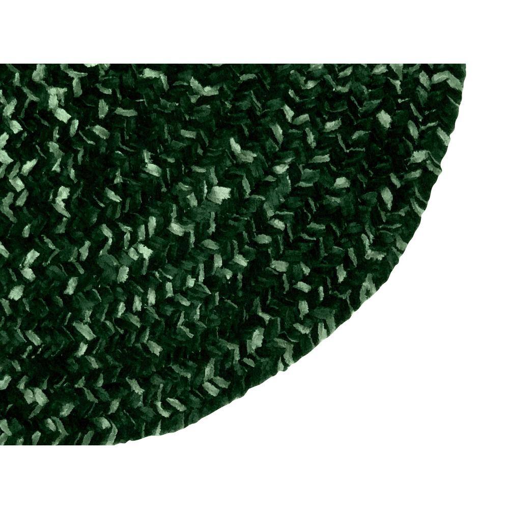 Diluth & Emerald 4' x 6' Oval Reversible Chenille Braided Rug