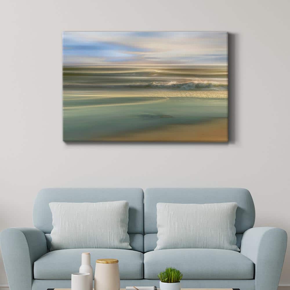 Topaz Light 32" x 48" Multi-Colored Canvas Wall Art