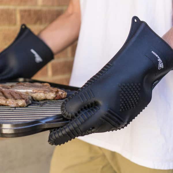 1-2Pcs Silicone Heat-Resistant Gloves Cooking Barbecue Gants Silicone  Kitchen Microwave Mittens Grill Oven Anti-Scalding Mitts