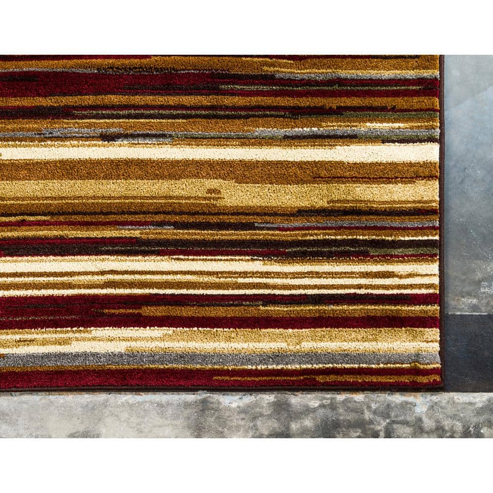 Handmade Braided Spot 4' x 6' Black Synthetic Rug