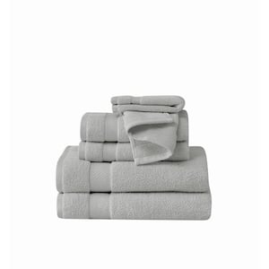 RALPH LAUREN DARK GRAY 6 PIECE shops BATH TOWEL SET