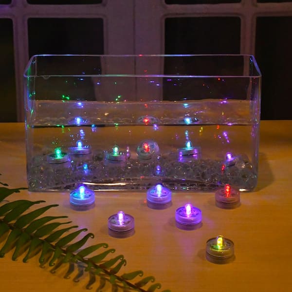 4Pcs Submersible LED Underwater Lights with Remote Controlled, Battery  Operated Waterproof Wireless Multi-Color Lights - Bed Bath & Beyond -  32546662