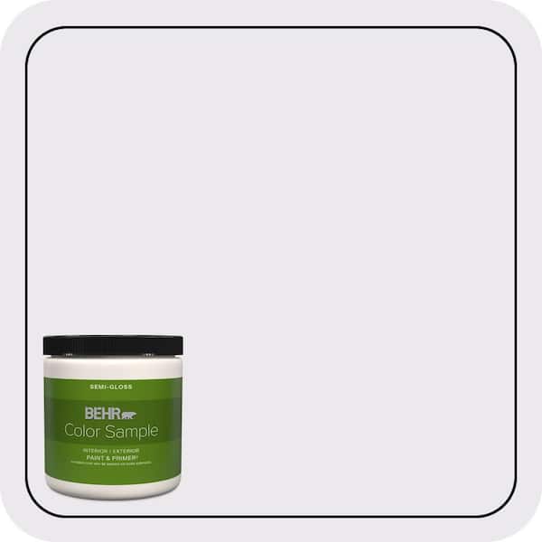 BEHR PREMIUM PLUS 8 oz. #PPL-22 Dried Lavender Semi-Gloss Interior/Exterior Paint & Primer Color Sample