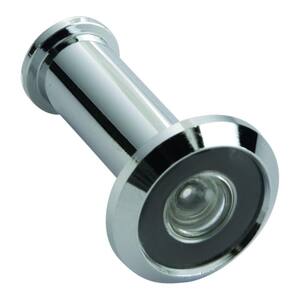 190-Degree Wide Angle Chrome Door Viewer