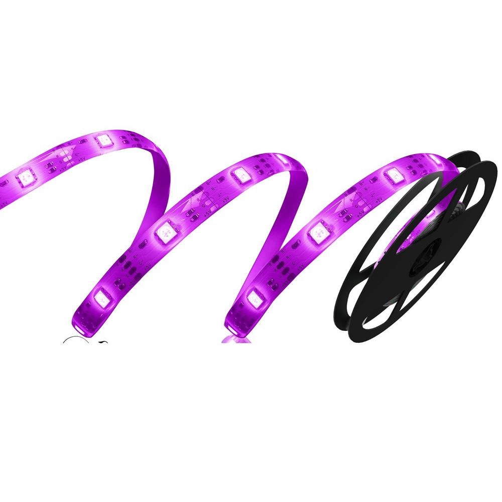 10ft Multi-Color LED Strip Lights with Remote