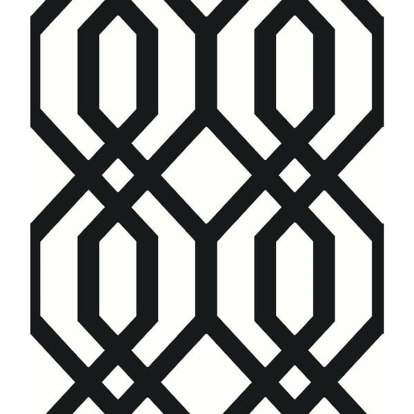 RoomMates 28.18 sq. ft. Gazebo Lattice Peel and Stick Wallpaper