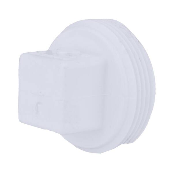 PVC Cleanout Plug, MNPT, 2 In Pipe Size(1WKH7