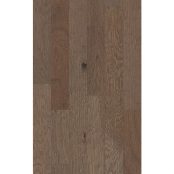 Shaw Olympia Trenton Hickory 3/8 In. T X 6.3 in. W Tongue and Groove Scraped Engineered Hardwood Flooring (30.48 sq.ft./case)