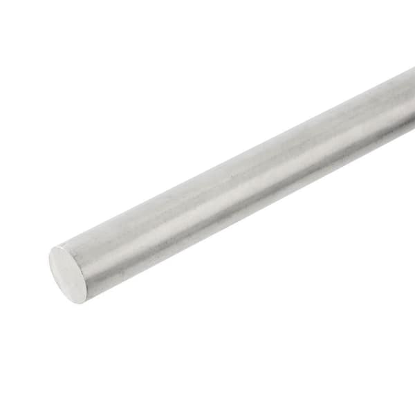 3/8 in. x 4 ft. Aluminum Solid Round Rod