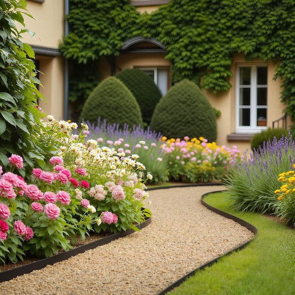 VEVOR Landscape Edging, 20 ft. x 2 in. Plastic Garden Border