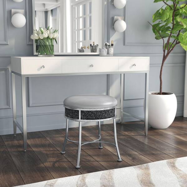 roma mirrored dressing table