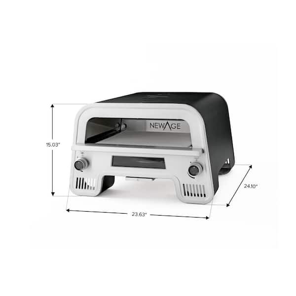NewAge Products Outdoor Propane Perfect Crust Pizza Oven 16 in