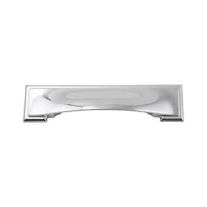 Dover 3 in. and 3-3/4 in. (96 mm) and 5-1/16 in. (128 mm) Chrome Drawer Cup Pull (5-Pack)