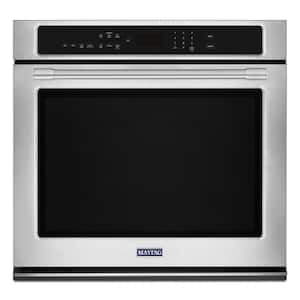 Whirlpool 24 in. Double Electric Wall Oven in Fingerprint Resistant  Stainless Steel WOD52ES4MZ - The Home Depot