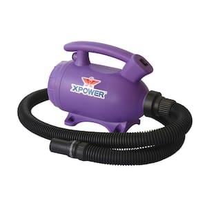 Do-It-Yourself Purple Home Pet Dryer