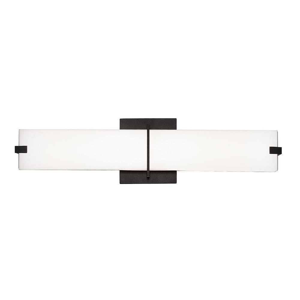 Miller 36" Black Steel LED Vanity Light