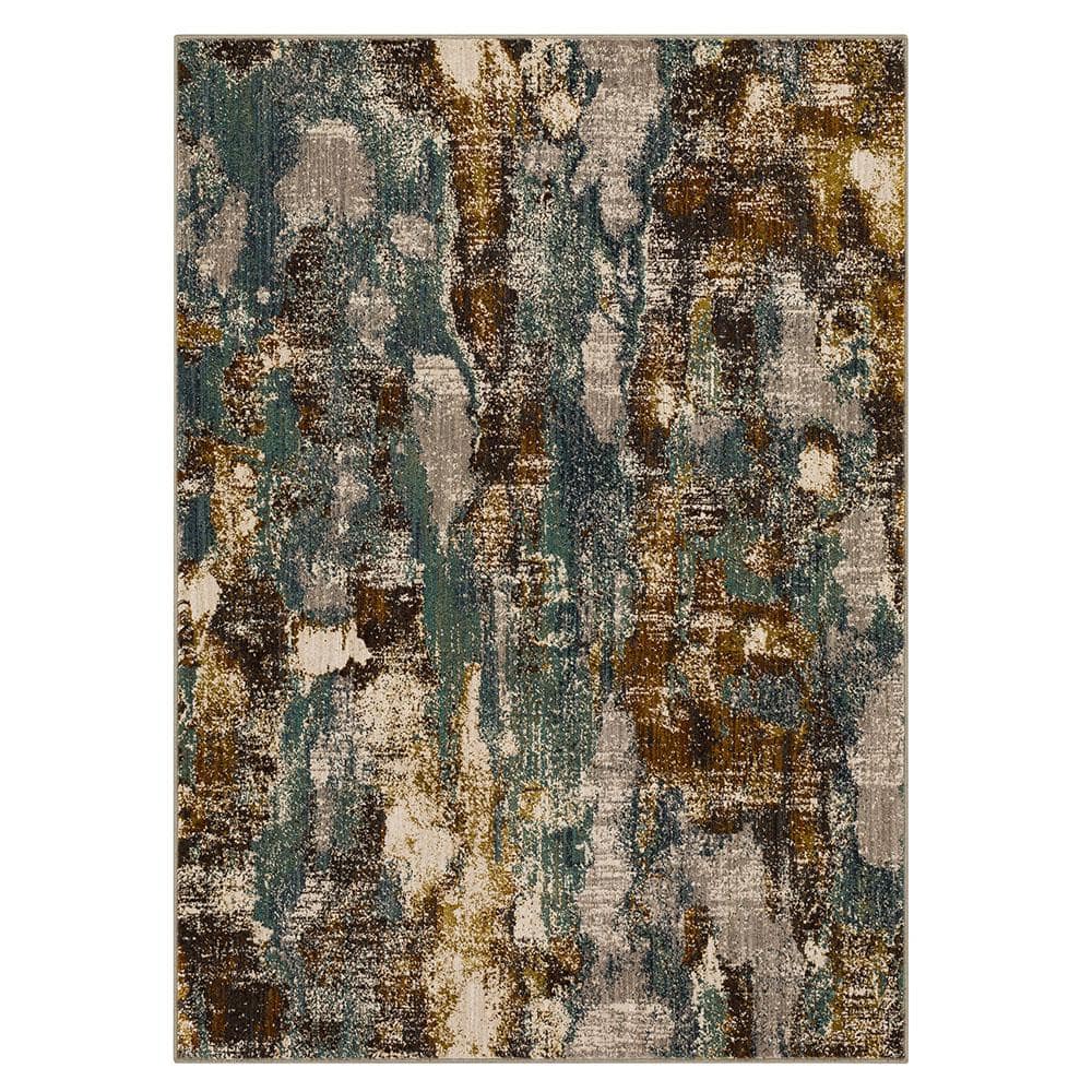 Mohawk Home Lowrie Gray 5 ft. x 7 ft. Indoor Area Rug 739539 The Home